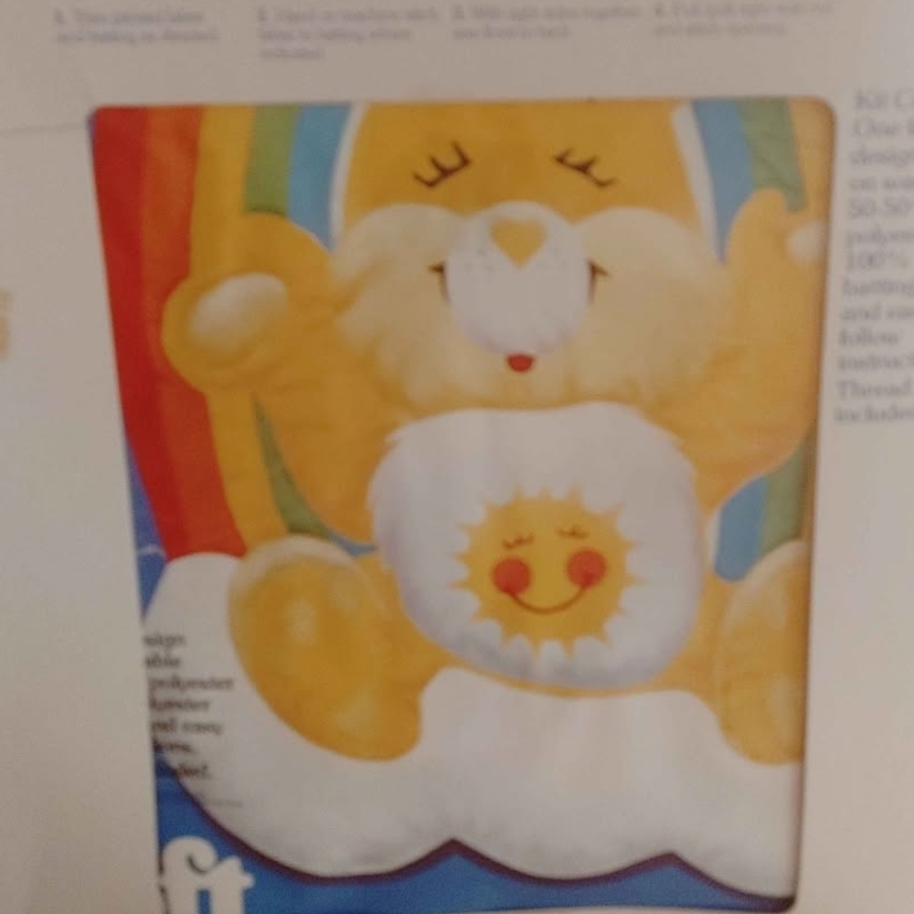 Colorful Care Bear Plush